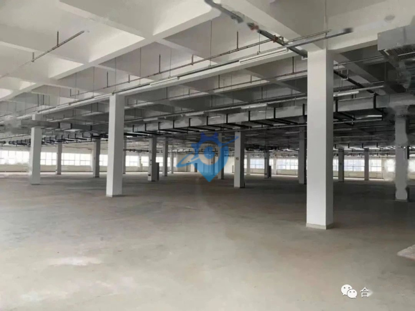 楼板荷载750KG/㎡，每栋厂房配备2部载重2吨客